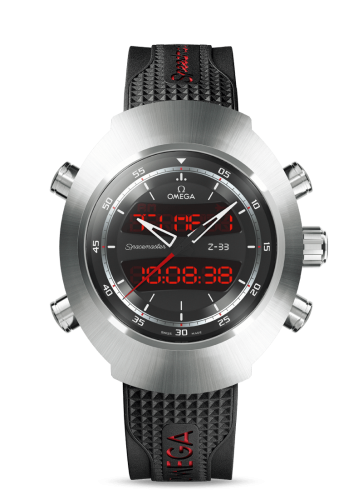 Omega Spacemaster Z-33 Titanium / Black / Rubber